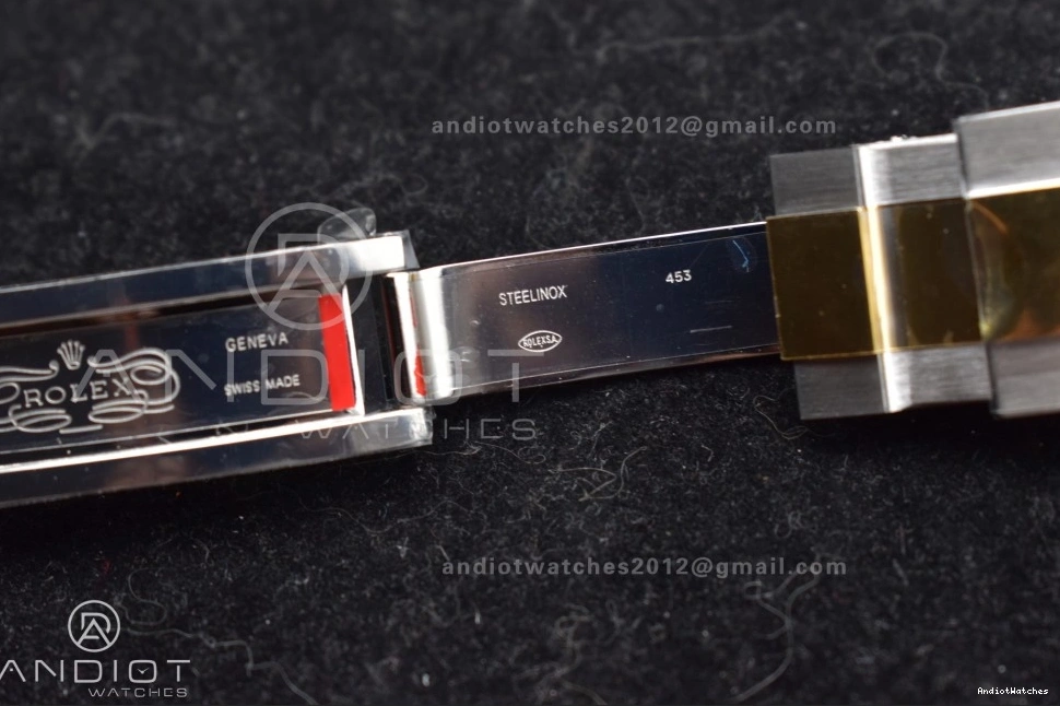 A2824 Black Tone YG SS Best Edition SS Upgraded V Sea-Dweller on Two GMF Bracelet 1061 YG Dial 126603 0203